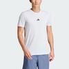 Adidas Designed for Training Workout Tee Halo Blue Men Streetwear IS3829