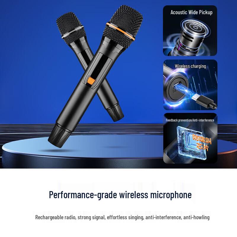 SAST K210 All-in-One Home KTV Karaoke System CN Plug (adapter Included)