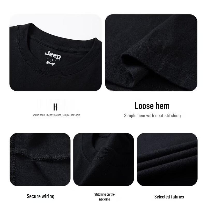 JEEP Kids' Unisex Long-Sleeve T-Shirt