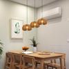 Creative Pumpkin Chandelier Bedroom Bedside Lamps