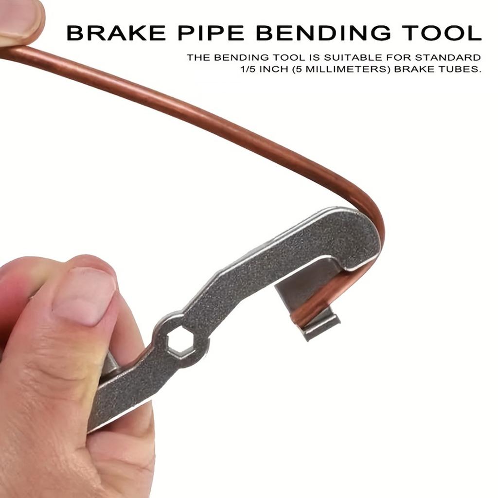 Brake Line Tubing Bender Tool Easy-to-Use Brake Line Tube Bender for Home Mechanics and Auto Shop
