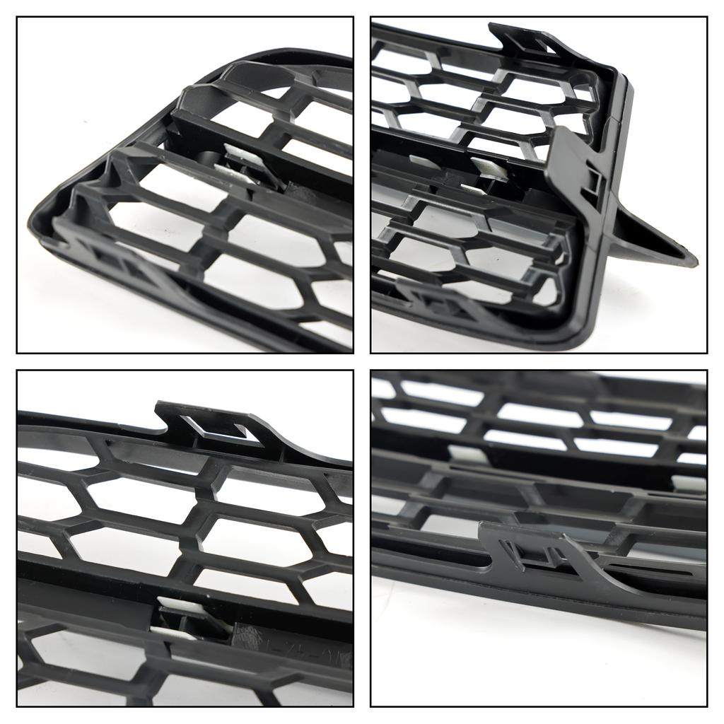 2 STÜCK Stoßstange Nebelscheinwerfer Abdeckung Blende Grill Gitter Passform BMW F20 F21 2011-2015 M