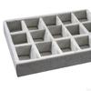 Jewelry Display Holder, Earrings Organizer Tray, Storage Showcase Flannel Studs Case