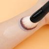 2 In 1 Professional Double Ended Makeup Brush Large Round Head And Handle For Foundation Concealer Setting Travel Make Up Tool