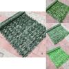 Luxurious Artificial Leaf Garden Fence Screening Roll For Ultimate Privacy And Beauty