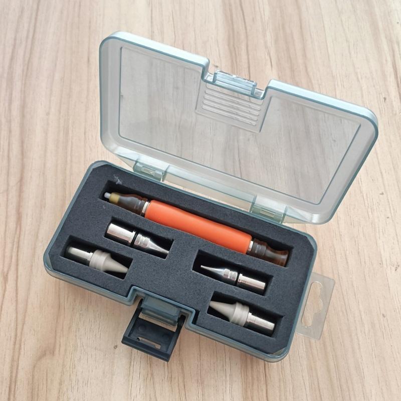 Caneta Magnética para Reparo de Amassados na Carroceria do Carro com Nivelamento por Batida e 4 Pontas de Reposição para Remoção e Reparo Fácil de Amassados