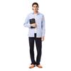 Lacoste Men's Striped Poplin Stretch Slim Shirt