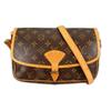 Sologne M42250 Shoulder Bag Brown Women Used