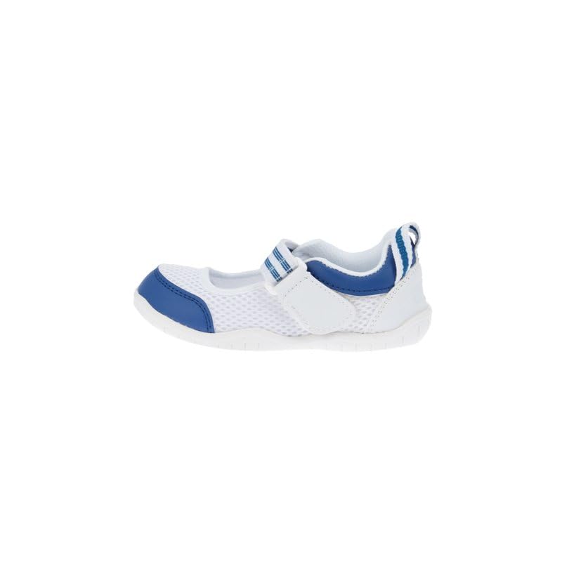 [IFME] Indoor Shoes, Breathable Sole, Ballet Shoe Type, SC-0003, Kids, Blue, 17.0 Cm, 3E