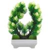 Plastic Artificial Bonsai Restaurants Weddings 22*12cm