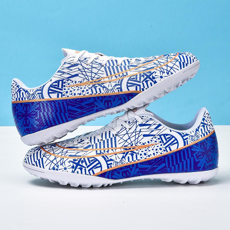 Foreign trade football shoes low top long nails broken nails youth students artificial turf training shoes sports shoes