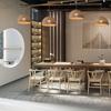 Rattan Lampshade Wicker Pendant Light Cover for Dining Room Restaurant Hotel