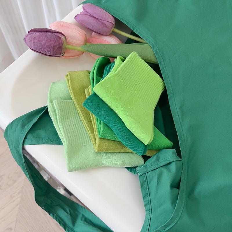 Calzini a Tubo Sportivi da Skateboard da Donna Colore Unito Vita Primavera Autunno Tendenza