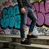 2026 Frühling Sommer Stoffschuhe Herren Streetstyle Freizeitschuhe Flach Schwarz Atmungsaktive Stoffschuhe Große Größe 45
