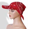Módní široký okraj Baseballové čepice Šátek na hlavu Předvázaný Prodyšný Sluneční clona Turban Lehký Bandana Šátek Čepice Dámské Venkovní
