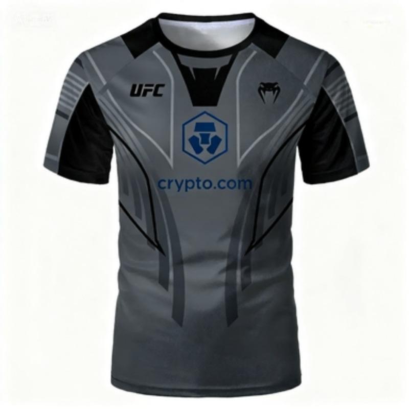 

2025 Summer Outdoor New Wrestling Extreme Sports Super Sports Quick Drying Breathable T-shirt Men s Training Clothing XXS