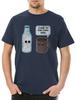 Dark Side Coffee Mens T-Shirt Mens Womens Tees Top Caffeine Star Addicted Coffee Cafe Wars Teacher