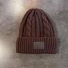 Casual Versatile Winter Knitted Hat Fleece-lined Warm Couple Beanie Thickened Coldproof Beanie Cap Unisex