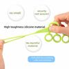 Finger Grip Silicone Ring Exerciser Antistress Resistance Band Fitness Stretcher 3 Levels Finger Sensory Toy for Kid Autism ADHD