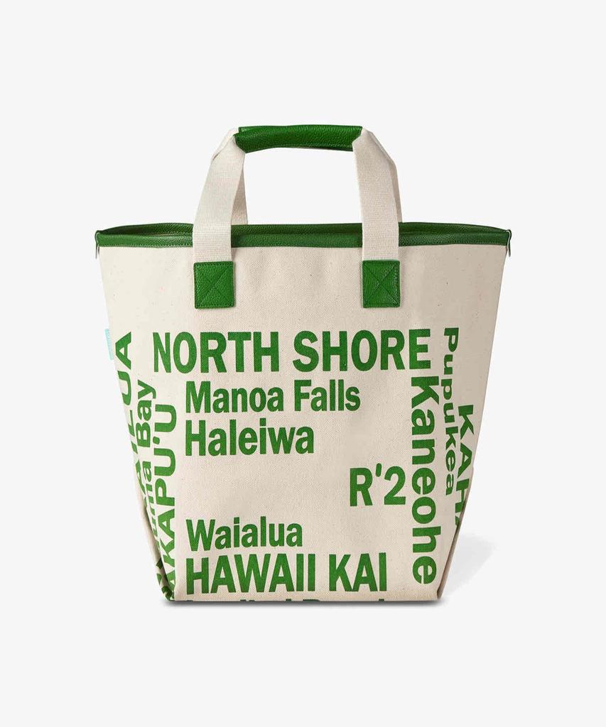 Loco Hawaii Canvas Shopper Bag (3 Colors - Black/Green/Blue)