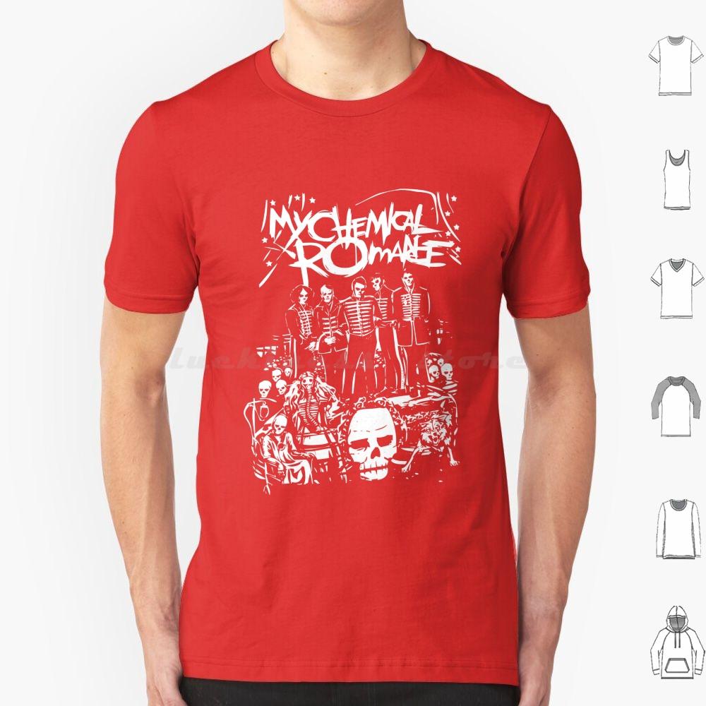 My Chemical Romace T Shirt Cotton Men Women DIY Print Rerardo My Chemical Romance Black Parade Emo