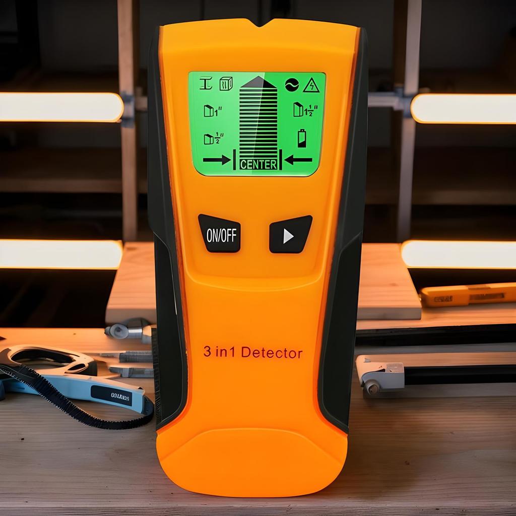 Wall Stud Finder Electronic Metal Detector Locator Electronic Stud Finders For Live AC Wire Pipe Lumber Joist Drywall Framing