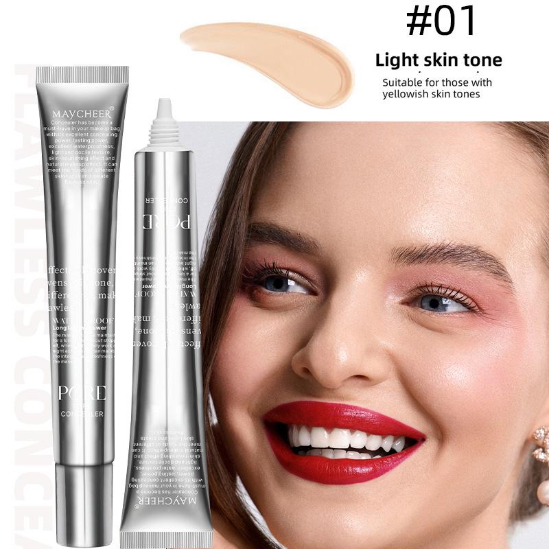 MAYCHEER Waterproof Concealer for Acne Scars and Spots - Long-lasting Liquid Foundation