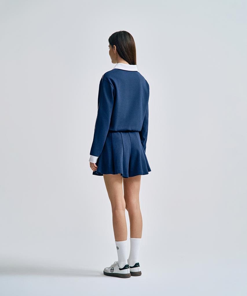 SERGIO TACCHINI W Double Knit Flare Shorts