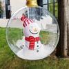 Giant LED Inflatable Christmas Ball Remote Control Outdoor Holiday Decoration for Home Party Christmas Display Celebration Decor