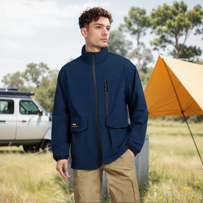 

JEEP Men s Stylish Stand-Collar Jacket 4XL