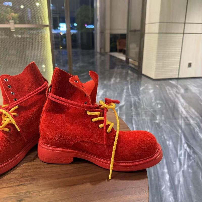 Strap leather Martin boots women's new versatile breathable casual short boots fashion thin boots tide