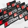 2026 Hot ABS for tt Sline S3 S4 S5 S6 S7 S8 SQ3 SQ5 SQ7 SQ8 RS3 RS4 RS5 RS7 RS8 Car Front Grille Emblem Badge Sticker Decal Accessories