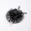 Black Color Wrist Corsage Fabric Flower Flower Brooch New Floral Boutonniere  Wedding Party
