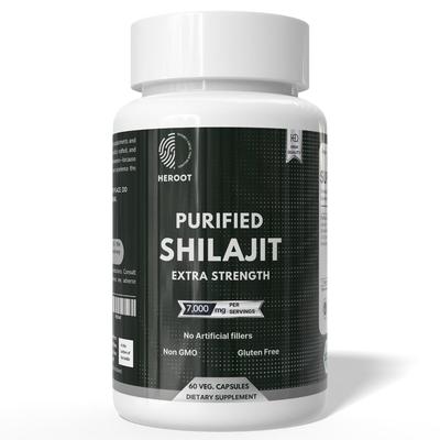 Shilajit Extract Capsules 2.5% – Herbal Dietary Supplement