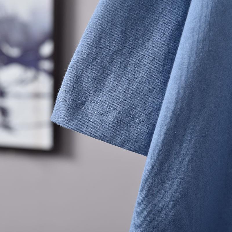 Women's Casual Loose Mid-Length Short-Sleeve T-Shirt