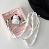 Cartoon Kt Cat Girl Heart Back Clip Diagonal Cross-Chain Braided Rope Mobile Phone Case Halter Neck Strap Mobile Phone Back Clip Anti-Fall