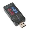 Dual USB Tester 1 in 2 Out LCD Power Current Voltage Meter Multimeter for Cell Phones Tablets