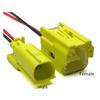 Automotive Connectors 2 Pin Car Wiring Harness Electronic Connector 7C83-0651-70 90980-12698 7283-0651-70 Easy replacement(2Pin Female,1 Pc)