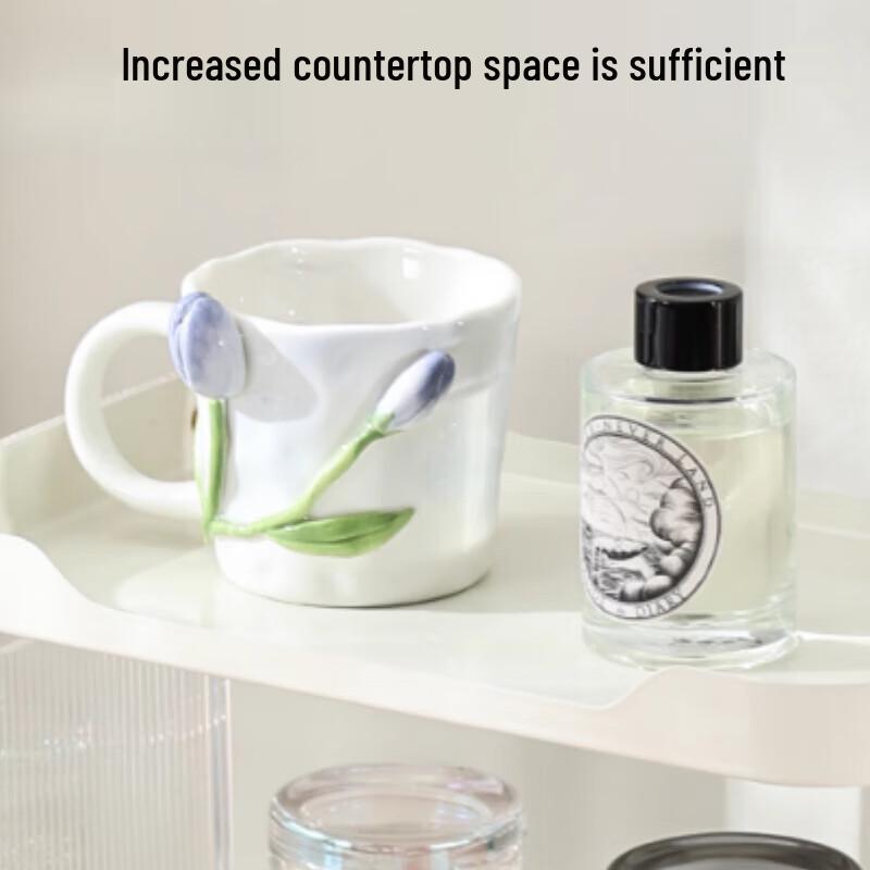 Acrylic Double-Layer Cup Holder