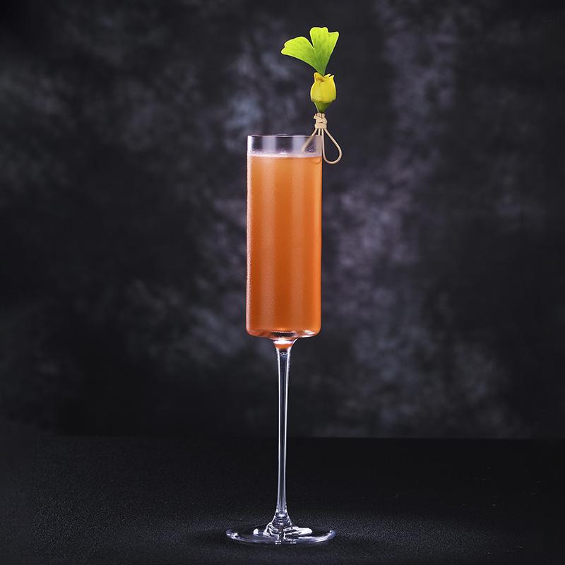 CP8202 CRISON Japanese style thin champagne glass/Crystal cocktail glass/Wedding party glass cup 175ml