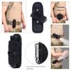 Outdoor 360-Degree Rotating Nylon Flashlight Pouch