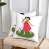 Heidi Cartone Animato Anni '70 2 Pezzi Federa Quadrata Copricuscino Cuscino Cerniera Decorativo Comfort Cuscino da Arredo Per Casa Soggiorno