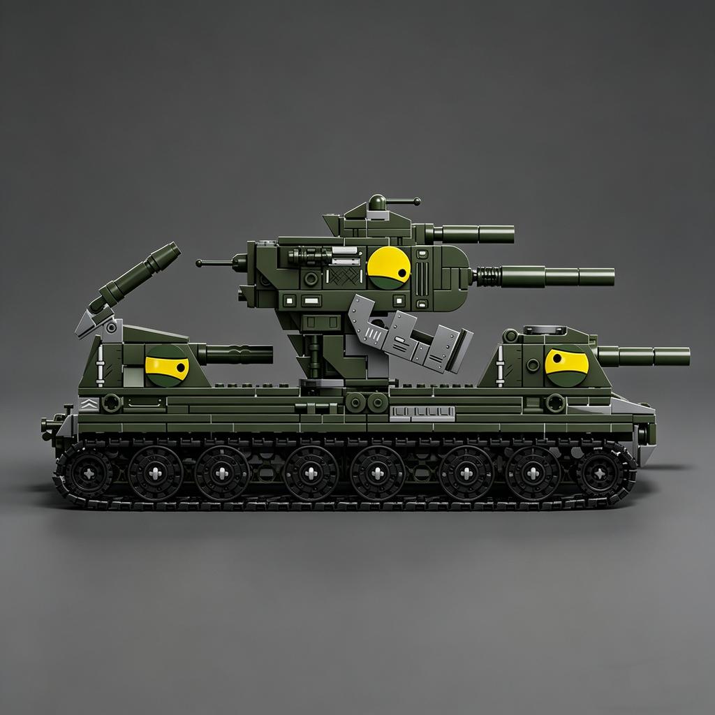 2026 New Release:Soviet KV-66 “Maus” Tank Building Block Model Kit—Educational Toy , MOC Display Piece