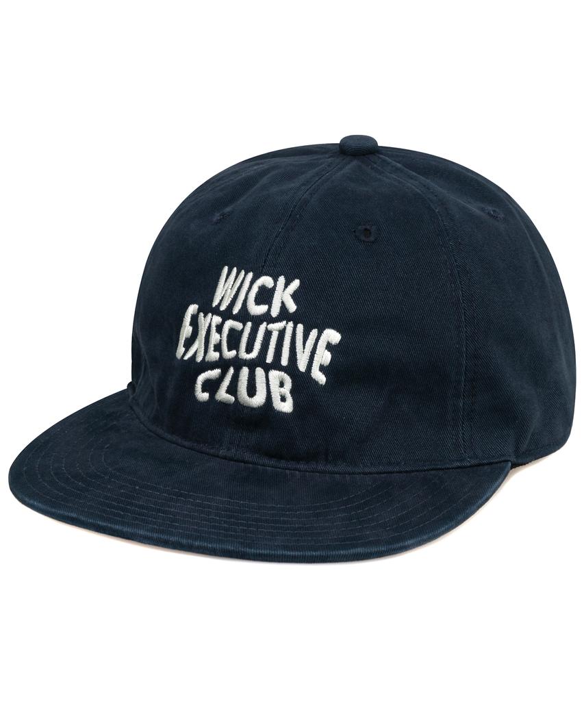 Wig Executive Club Wave Smoke Wash Flat Cap