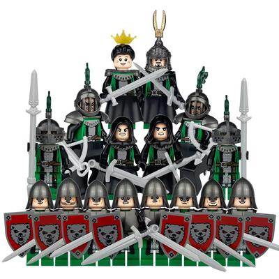 Middeleeuwse Romeinse Soldaat Minifiguur Montage Bouwsteen Speelgoed
