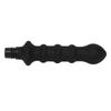 Deep Tissue Massager Attachment Percussion Washable Silicone Muscle Massager Replacement Head Black 0.71 0.75in