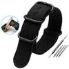 Classic Thickened Canvas Strap 20mm 22mm 24mm 26mm Rugged Nylon Military Straps Retro Watchband Braid Ballistic Fabric Bands for Tudor