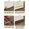 Professional Noise Reduction Door Draft Stopper Self-adhesive Insect Prevention Door Bottom Sealing Strip 100cm PVC Blocker Dorm
