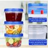 1/10pcs Food Storage Boxes Portable Kitchen Vegetables Fruits Meat Sealed Preservation Boxes Outdoor Picnic Sealed Containers