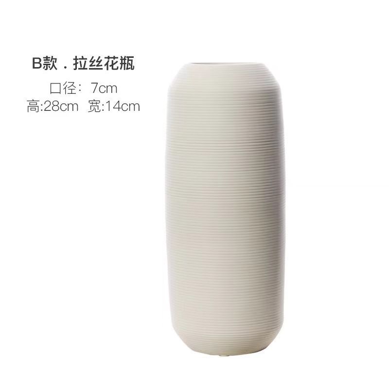 1pc Nordic Ceramic Vase Simple Small Fresh Flower Pot Storage Bottle for Flowers Living Room Modern Home Decorations Ornaments